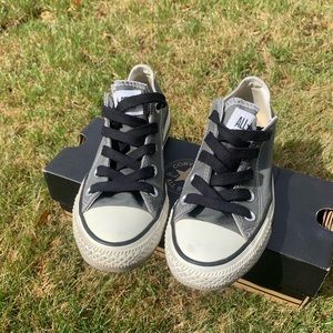 Grey converse size 6 women